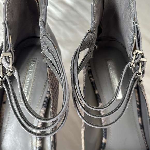 BCBGeneration Snake Print Heels - Picture 4 of 11